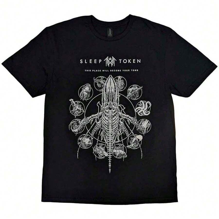 | Official Band T-Shirt | Tomb Whale - 48-Hour Fast Shipping!  - Black - View 1