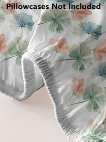 Sprei Pola Daun, Sprei Elastis Modern Untuk Kamar Tidur - MultiWarna - View 6
