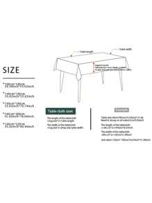 1 pieza Mantel Vintage de Cuadros, estilo moderno y sencillo, tela de poliéster antiarrugas, cubierta cuadrada decorativa para mesa de comedor, cocina, sala de estar, fiestas y picnic