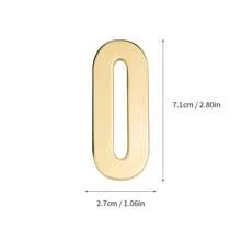 Naklejka na ścianę/drzwi/skrzynkę pocztową z metalu DIY Solid English Letter Decal Applique do lodówki, biura, logo firmy, prezent na powrót do szkoły (z klejem)