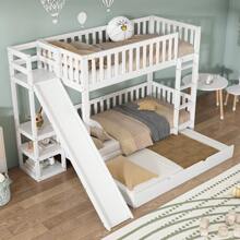 Sweiko Kids Bed Frames, Headboards & Footboards - White - View 4
