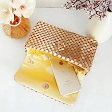 Women Shoulder Bags - Gold - View 5