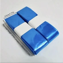 1 pieza Forro para cubos de pañales de 4,5 m, bolsa de basura, decoraciones y regalos para baby shower y familia - azul - Ver 2