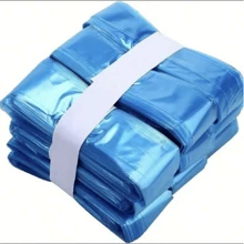 1 pieza Forro para cubos de pañales de 4,5 m, bolsa de basura, decoraciones y regalos para baby shower y familia - azul - Ver 5