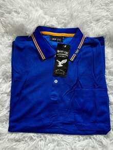 Men T-Shirts - 藍色 - 查看 2