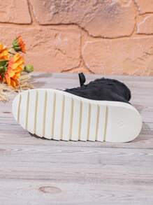 2024 Winter Motorcycle Snow Boots, Fur-Lined Mid-Calf Boots, Lace-Up Thick Sole Warm Lined Long Boots For Women