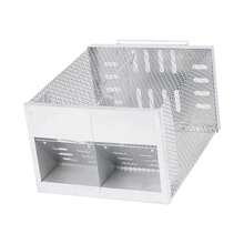 1 Bẫy Chuột Liên Tục Cửa Đôi Kích Thước Lớn, Bẫy Chuột Liên Tục Hoàn Toàn Tự Động Hai Cửa Mới, Thiết Bị Diệt Chuột Gia Đình Siêu Mạnh, Lồng Bắt Chuột - trắng - Xem 3