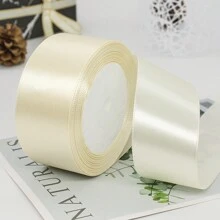 1 Roll 1/1.5/2/4cm Satin Ribbon, 22 Meters, Diy Handmade Rose Flower Material, Cake Box Packaging Ribbon, Flower Bouquet Wrapping, Gift Packaging Ribbon, - Width About 4cm - View 17