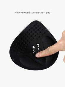 1pair Thickened 2cm,4cm,6CM Underwear Cup, Small Breast Padding, Removable And Washable Push-Up Breast Pad Inserts To Increase Padding, Underwear And Bra Accessories