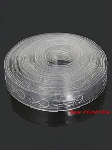 Dây bóng bay bằng nhựa dài 5 mét, mắt bóng bay bất đối xứng, dụng cụ cố định, trang trí tiệc cưới, phụ kiện bóng bay - Trong sáng - Xem 2