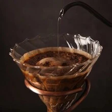 Coffee Filter Cup Holder, Snake Shape Filter Cup Stand For Hand Drip Coffee, Cold Brew, American Coffee Maker, Home Use School Supplies - Bronze - View 1