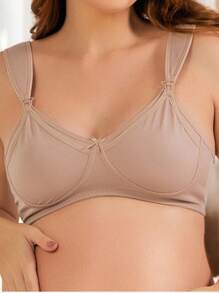 Plus Size Nursing Bras - 彩色 - 查看 4