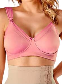 Plus Size Nursing Bras - 彩色 - 查看 5