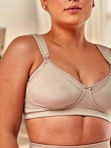 Plus Size Nursing Bras - 彩色 - 查看 7