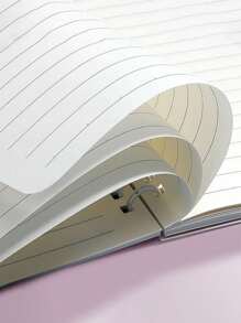 4pcs/1pc A5 Wire-Bound Notebook, Thick, Cute, Suitable For Students,School Supplies,Back To School - View 3