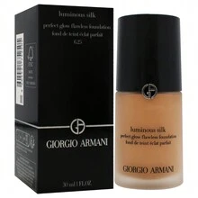 Luminous Silk Foundation - 6.25 Medium To Tan-Golden By Giorgio Armani For Women - 1 Oz Foundation - 棕色 - 查看 2