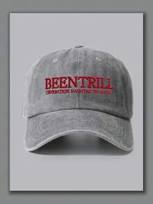 1入BEENRILL字母印花休閒棒球帽，帶彎邊，適用於春秋季戶外防曬帽，男女兼用，適合健行 - 彩色 - 查看 6