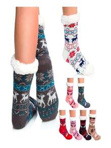 Women Over The Calf Socks - 彩色 - 查看 4