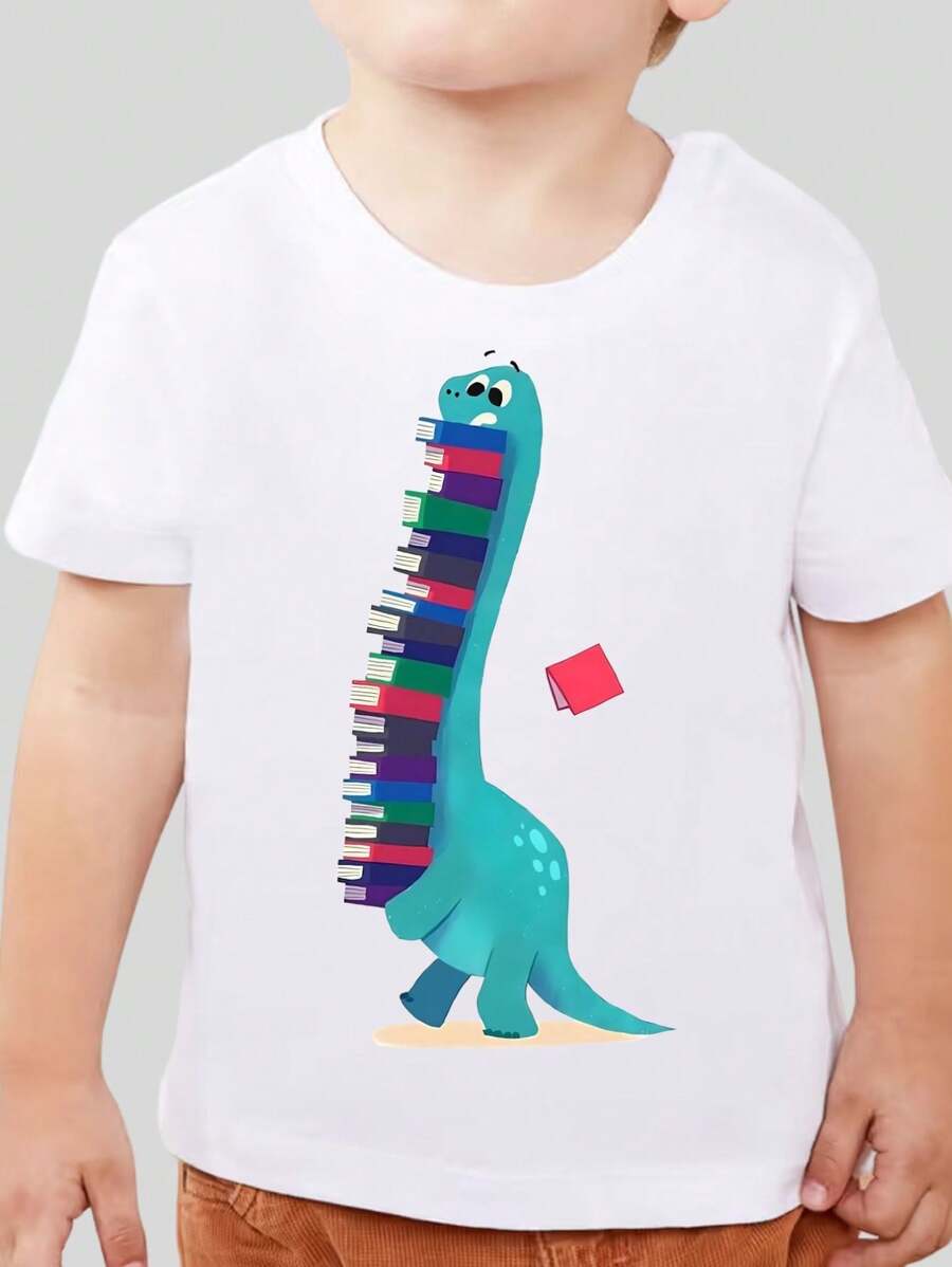 Women T-Shirts - 恐龍印花2 - 查看 1