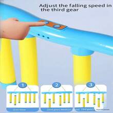 Quick Response Eye-Hand Coordination Wooden Grabbing Stick Machine, Focus Training Tool, Interactive Toy - Multicolor - View 7