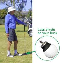 Ball Retriever For Putter, Universal Putter Ball Grabber Grip Suck It Up Pick Putting Putterball Oversize Retriever Mini Suction Cup Attachment For Putter Grip Accessory - Multicolor - View 1