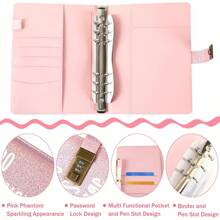 100 Envelopes Saving Challenge Binder, Money Saving Challenge Budget Binder With 100 Cash Envelopes, Savings Challenges Book With Lock, Easy And Fun Way To Save 5050 Dollars - Multicolor - View 9