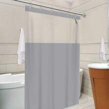 Shower Curtain Rods - צג PVC אפור - ראה 2