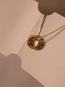 Women Pendant Necklaces - 3S5-18-金色 - 查看 5