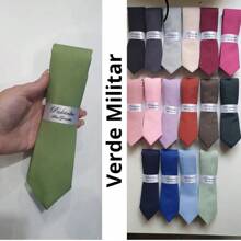 5 Semi Slim Groomsmen Ties - Colors - 查看 1