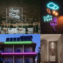 LED Silicone Neon Light Strip 12V 16.4FT/5M Wateproof DIY Cuttable Outdoor Neon Lights LED - Multicolor - View 8