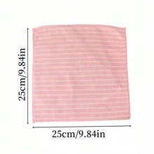 5/10pcs Premium Kitchen Towels, Dishcloths, Reusable Cleaning Rags, Lint-Free Dish Cloths, Multi-Functional Cleaning Cloths, Household Wet Wipes, Kitchen & Bathroom Cleaning Towels, Durable & Absorbent, Easily Removes Stains & Grease, Cleaning Supplies - Multicolor - View 7