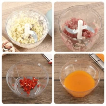 Knoblauchquetscher, Mini Knoblauch-Zerkleinerungsmaschine, manuelle Knoblauchpresse, Küchenknoblauchzerkleinerer, Knoblauchschneider, Ingwerquetscher, ideal zum Zerkleinern von Knoblauch, Ingwer, Nüssen
