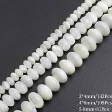 Natural Shell Beads Tube Rice Shape Heart Mother Of Pearl Shell Loose Beads For Jewelry Making Bracelet DIY Accessories - Shell Beads - View 14