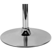 CNCEST Bar Table, Rotary Square Pub Table Modern Pub Table Adjustable Height 360 Degree All Cocktail Tables Bistro Table Pedestal Tall Tables 27.6-35.4" Black - màu đen - Xem 6