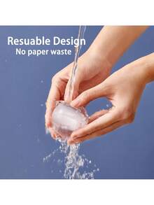 1入組可水洗再利用的凝膠粘毛器，便攜式狗貓毛髮去除器，適用衣物、洗衣房、黏性清潔器，旅行家庭除塵毛 - 彩色 - 查看 4