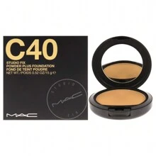 Studio Fix Powder Plus Foundation - C40 By MAC For Women - 0.52 Oz Foundation - Brown - View 1