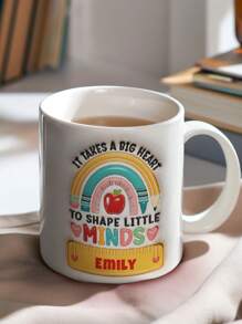 1个定制名字马克杯，11盎司个性化马克杯，定制咖啡杯，3D打印马克杯，个性化名字马克杯，个性化马克杯，温馨礼物，可爱，萌趣，生日礼物