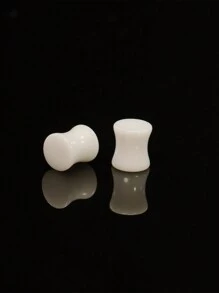 2入組3mm-38mm實心亞克力耳塞穴道,適合日常穿戴、休閒穿戴、工作、派對,帶有穿孔耳環和個性化風格,是家庭、朋友、兄弟姐妹和節日禮物的理想選擇 - 亞克力實心耳擴 - 查看 28