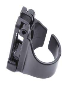 Snorkel Mask Holder Clip - Diving Retainer For Silicone Snorkel Tube, Goggles Buckle - Black