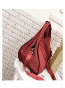 Women Crossbody - Màu Đỏ Sâu - Xem 4