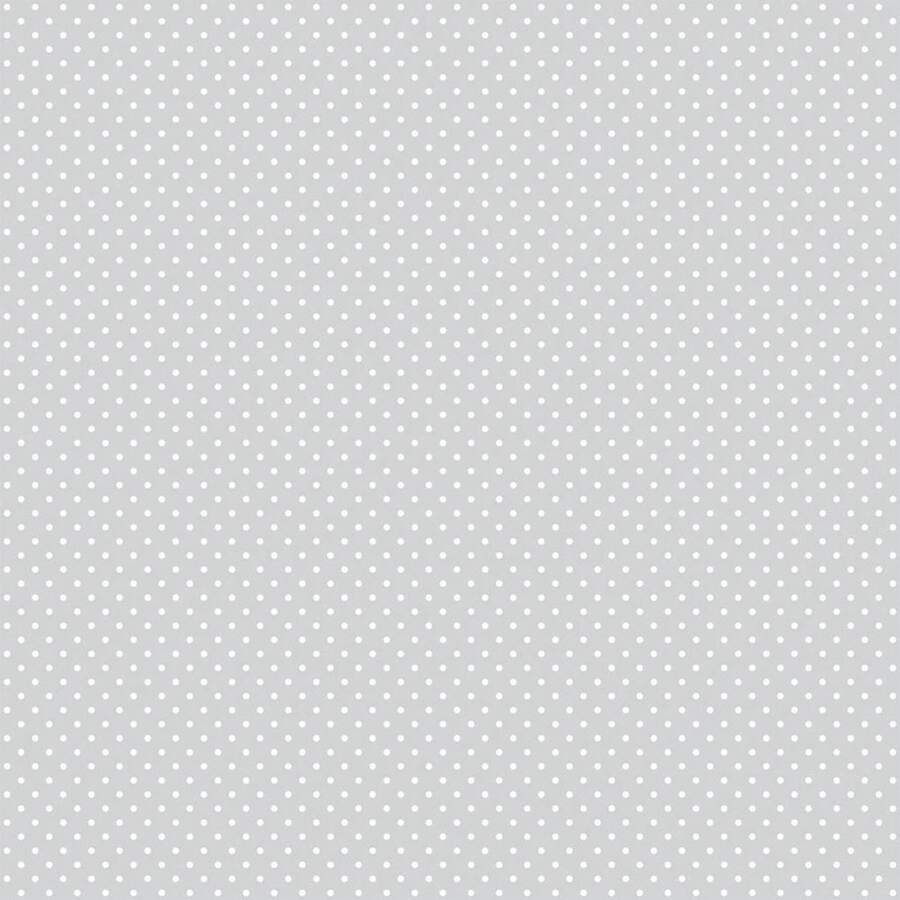 Tricoline Poá Per Meter Printed 100% Cotton - 1.5m Wide - Micro Poá Gris - Ver 1