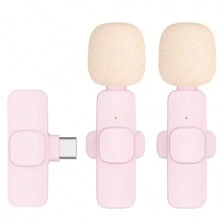 Professional Wireless Lavalier Microphone, Suitable For Interviews, Podcasts, Live Streaming And Stage Performances - ZSK-k9 Pink - View 18