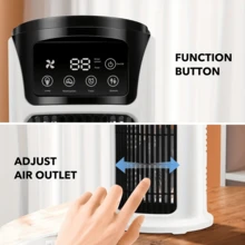 1pc Portable Air Conditioner, Household Small Air Cooler, Office Portable Air Conditioner, 3-Speed Air Cooling Fan Humidifier, Suitable For Home And Office Use - Multicolor - View 7