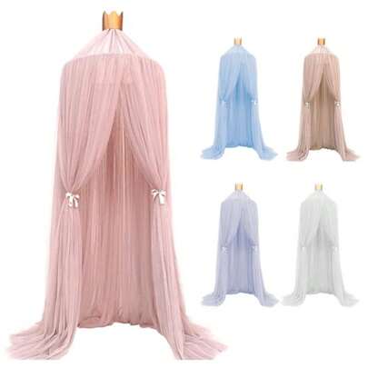 Baby Crib Protectors Hanging Mosquito Net Tent Kids Baby Bedding Dome Canopy Princess Bed Girl Room Decoration Bed Canopy Pest Love Valentine