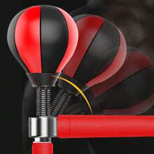 Soporte de boxeo con pelota de boxeo, entrenador de boxeo de pie para entrenar reflejos y velocidad, saco de boxeo de pie, pera de boxeo con soporte, dispositivo de entrenamiento