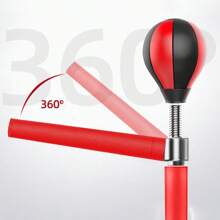 Soporte de boxeo con pelota de boxeo, entrenador de boxeo de pie para entrenar reflejos y velocidad, saco de boxeo de pie, pera de boxeo con soporte, dispositivo de entrenamiento