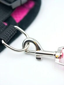 1 peça coleira peitoral para cães/gatos, coleira para caminhada ao ar livre, roupas, corda de tração anti-puxão, comprimento 120 cm/47,24 pol.