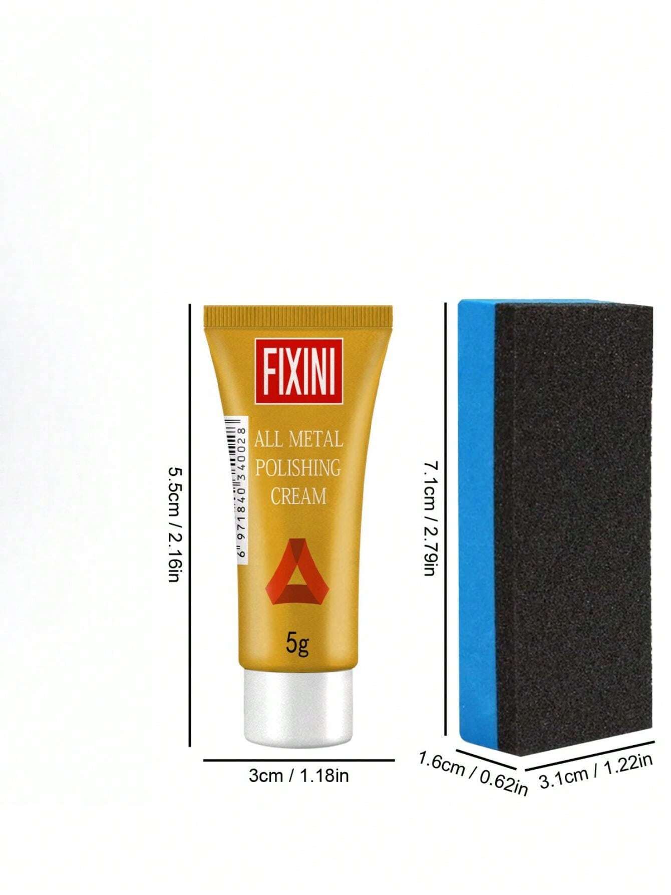 Pasta Lucidante Dialux Bleu Per Metalli - Barretta 100g | Multiuso Per Oro, Argento, Plastica - Foto 7