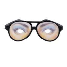 2024 最新款 1 件装愚人节/万圣节搞笑眼镜，独特有趣的派对眼镜玩具万圣节装饰 - 彩色 - 查看 10