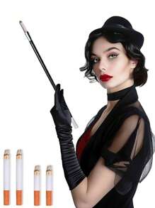 CLESEN Cigarette Prop Realistic Smoke Stick Party Dress-Up Magic Toy Prank Prop For Film, Game, And Animation - Multicolor - View 2